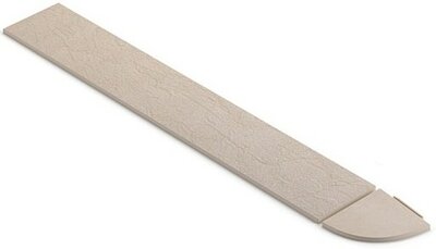 Ofschlossrand mat Eckteil fir 8 mm BoPiedra Klickfliesen Ofschlossrand mat Eckteil fir 8 mm BoPiedra Klickfliesen