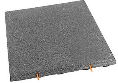 Gummistécker Plättercher 500x500x25 mm BoSoft Gro Gummistécker Plättercher 500x500x25 mm BoSoft Gro