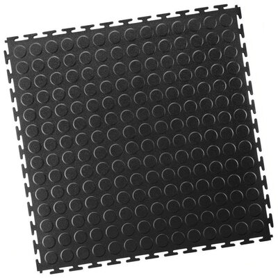 Plastik Klick Fliesen, Studded, PaviLock Schwaarz Plastik Klick Fliesen, Studded, PaviLock Schwaarz